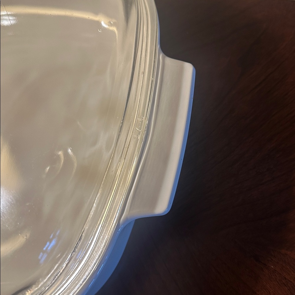Beautiful Corningware Le Romarin Baking Dish with Glass Lid 10x10x2 - Picture 3 of 8